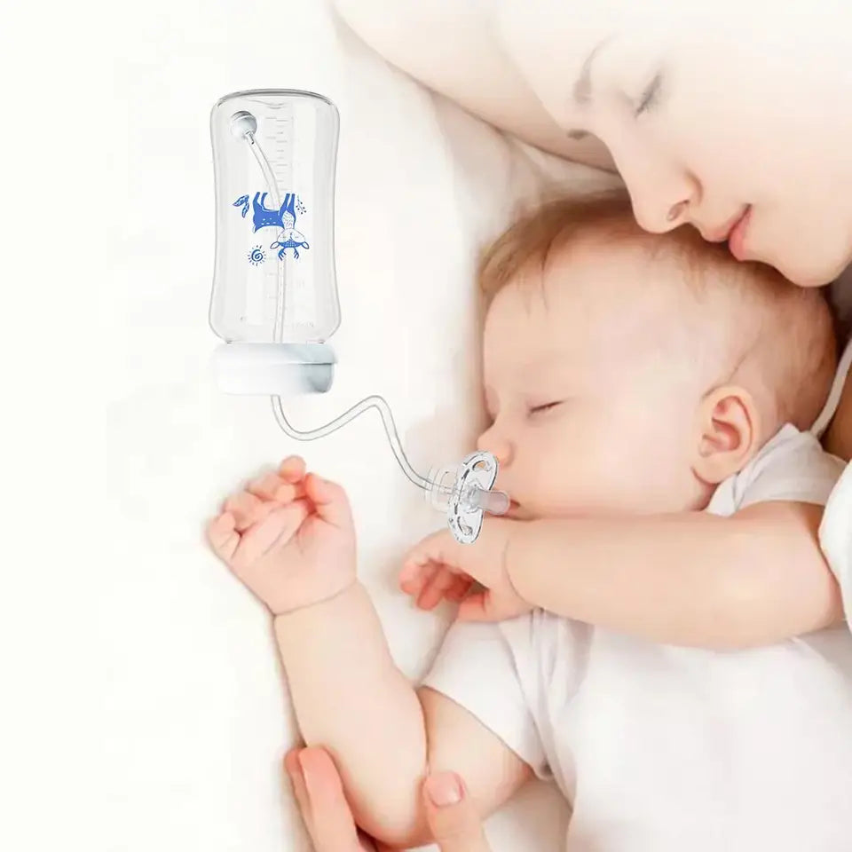 Biberón 3 en 1 Antigravedad 300ml - Manos Libres