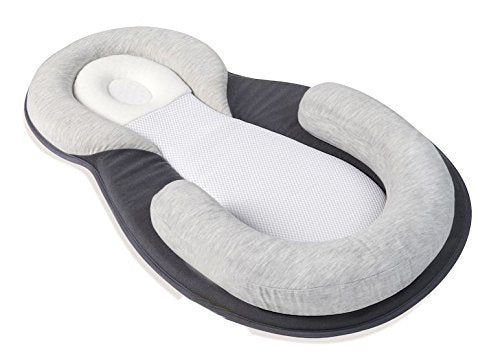 Almohada Antivuelco para Bebé - Posicionador de Sueño Seguro
