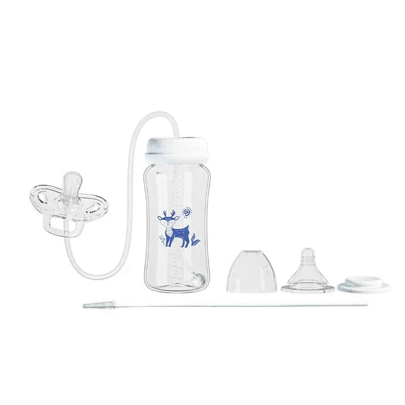 Biberón 3 en 1 Antigravedad 300ml - Manos Libres