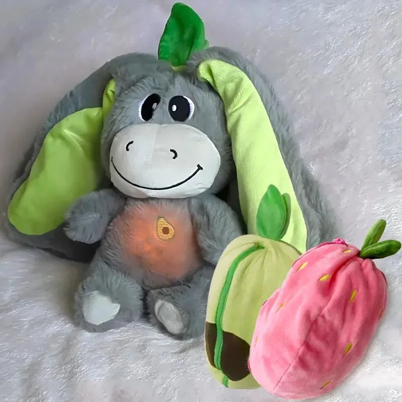 Peluche Burrito con Luz y Respiración para Dormir