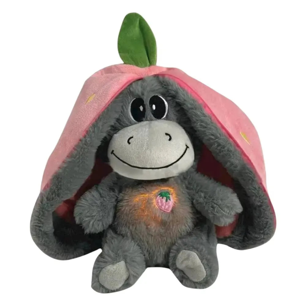 Peluche Burrito con Luz y Respiración para Dormir
